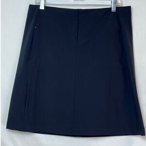 REI Women's Black Casual Athleisure Vacation Cruise Skirt - Size 10